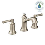 MOEN T6805BN Dartmoor 8" Widespread 2-Handle Bathroom Faucet in Brushed Nickel
